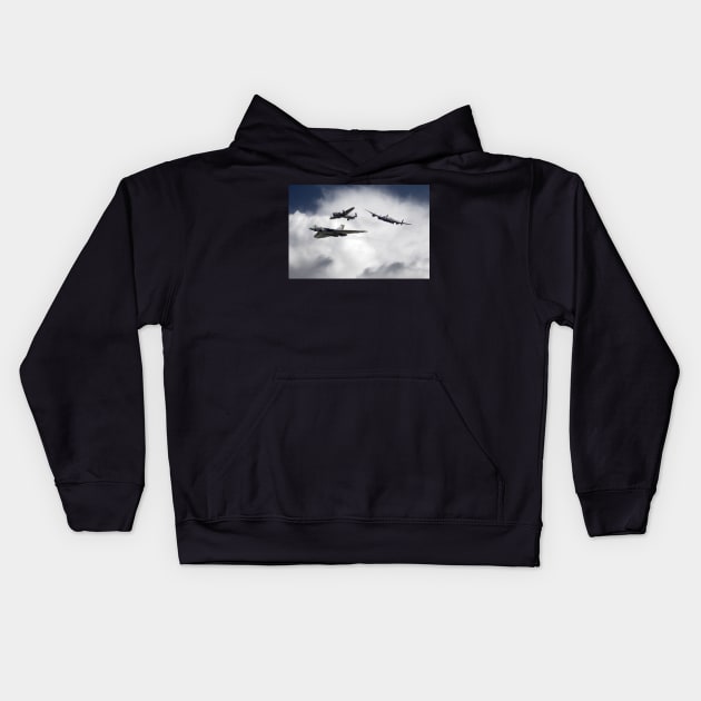 Avro History Kids Hoodie by aviationart